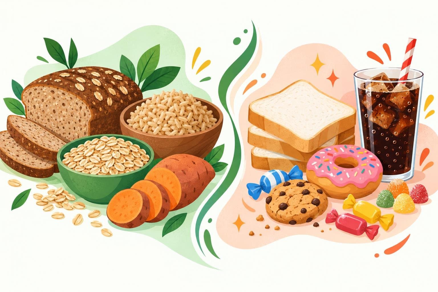 Illustration for Complex vs simple carbs: what's the difference?