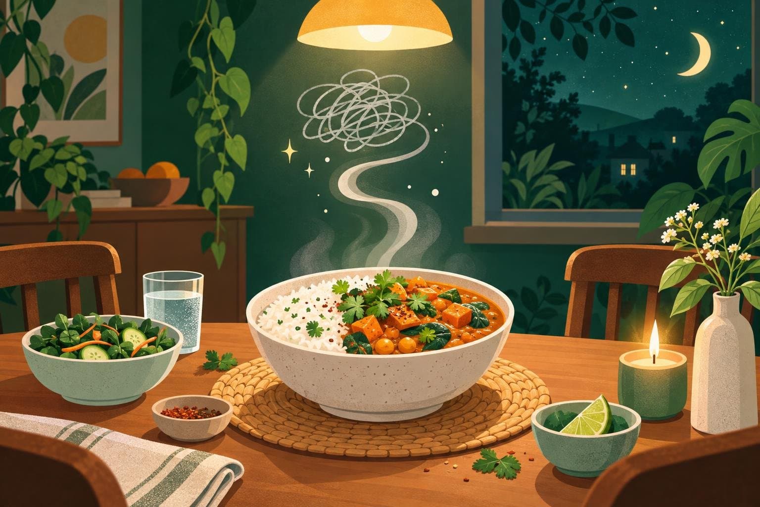 Illustration for "What's for dinner?" How to end decision fatigue for good