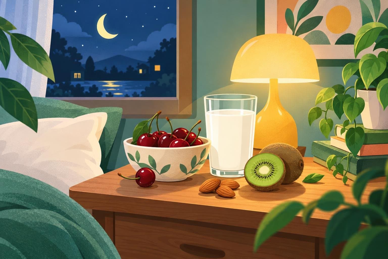 Illustration for Foods that can help you sleep better
