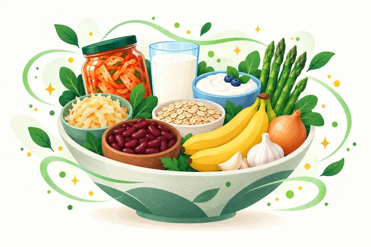 Illustration for Foods for a healthy gut: a practical guide