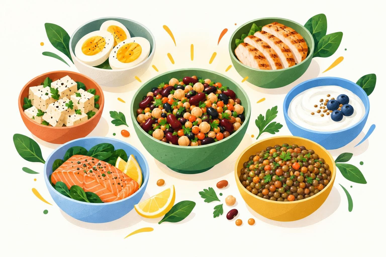 Illustration for How much protein do you really need?