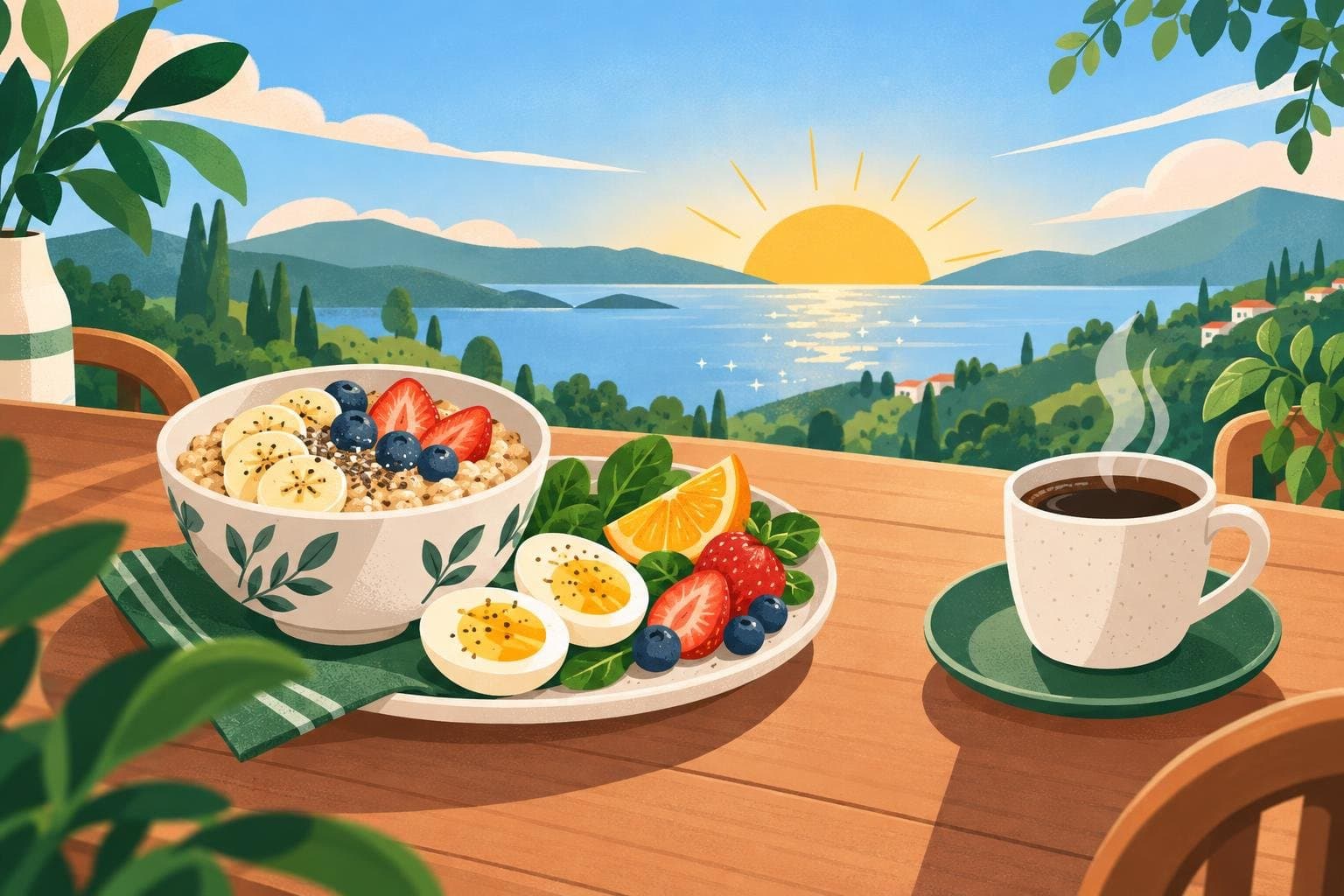 Illustration for Is breakfast really the most important meal of the day?