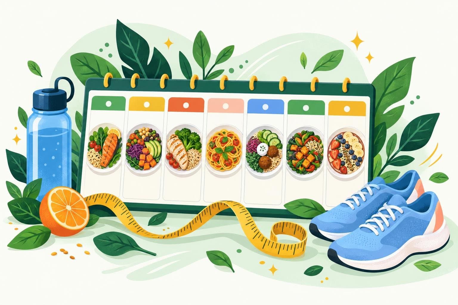 Illustration for Meal planning for weight loss: a sustainable approach
