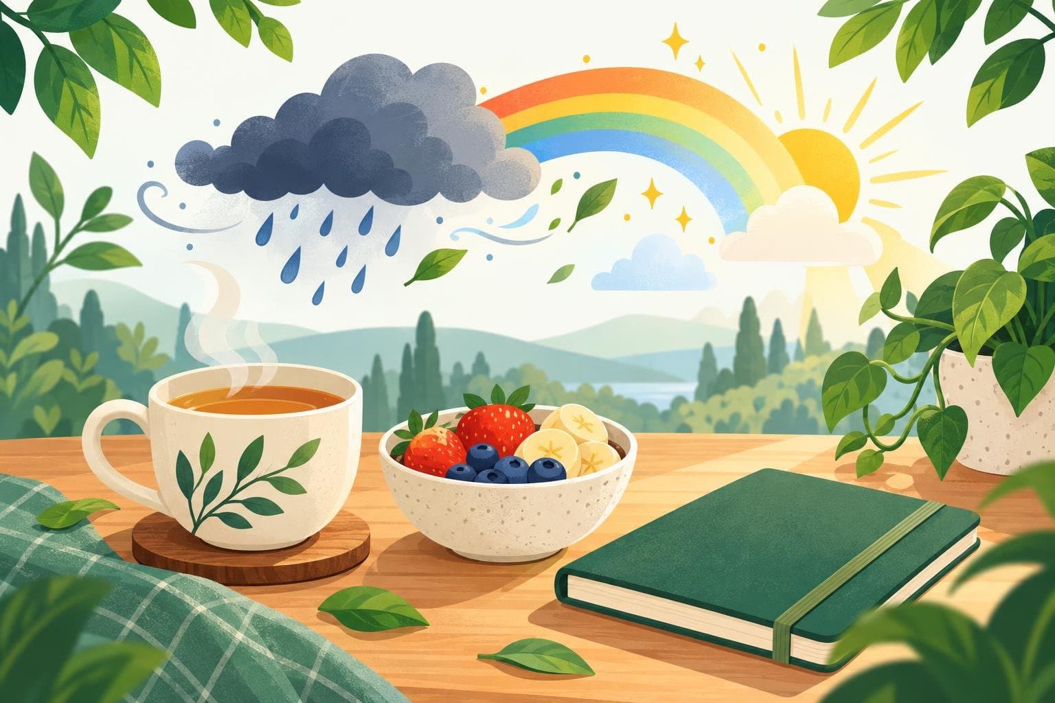 Illustration for Stress eating: why it happens and what helps