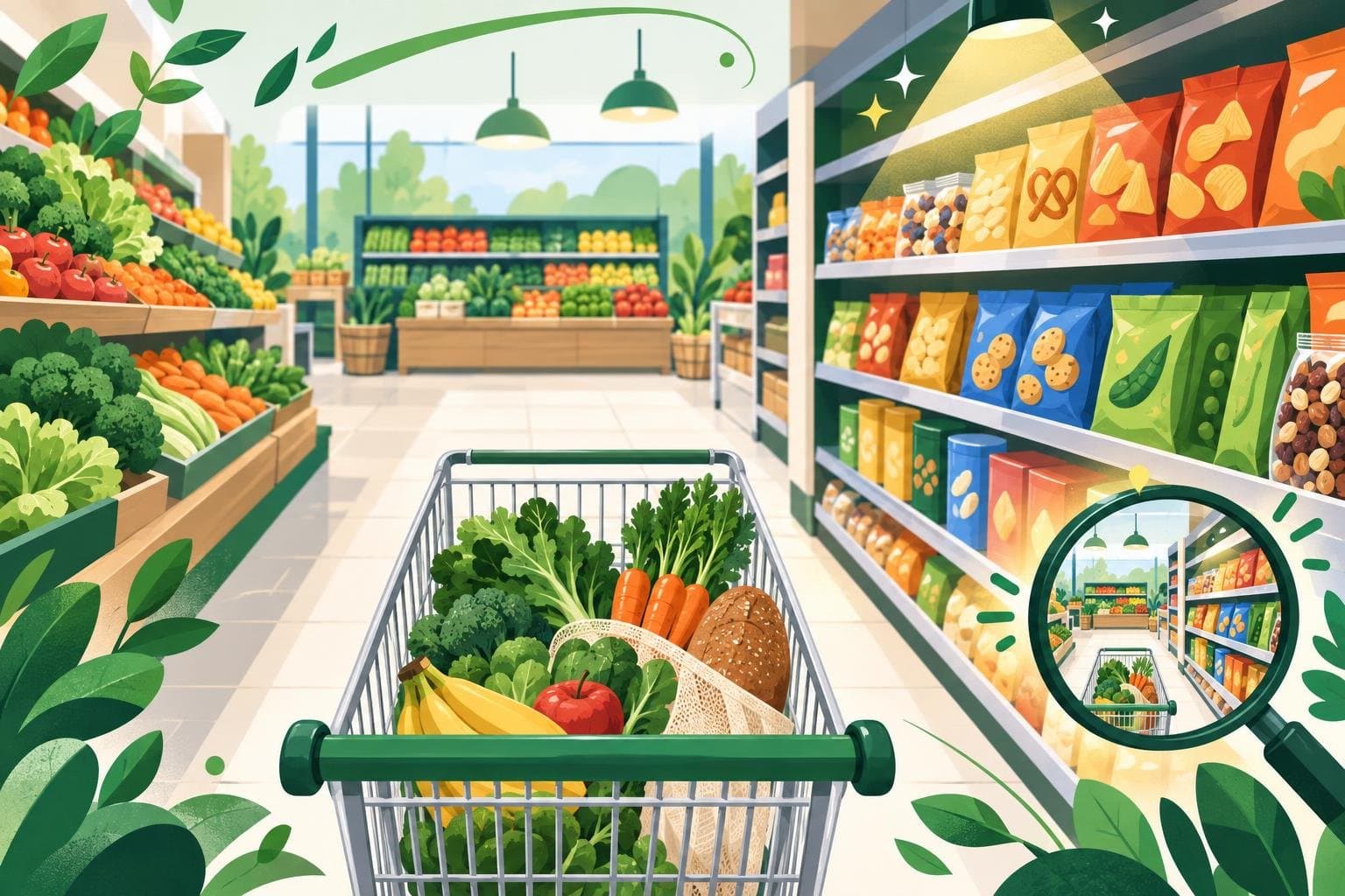 Illustration for How supermarkets nudge you to spend more (and how to resist)