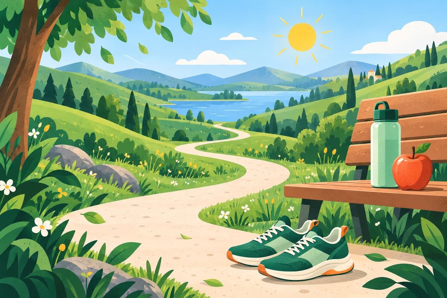 Illustration for Walking for weight loss: does it really work?