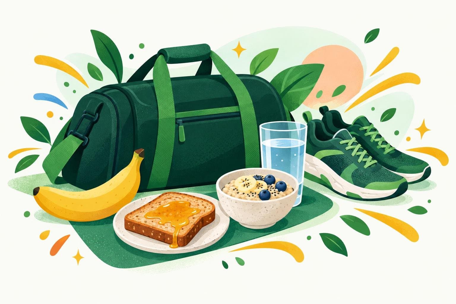 Illustration for What to eat before a workout (and when)