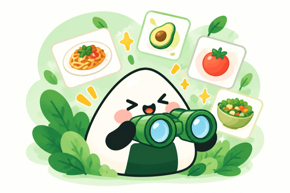 Onigiri mascot illustrating decision fatigue