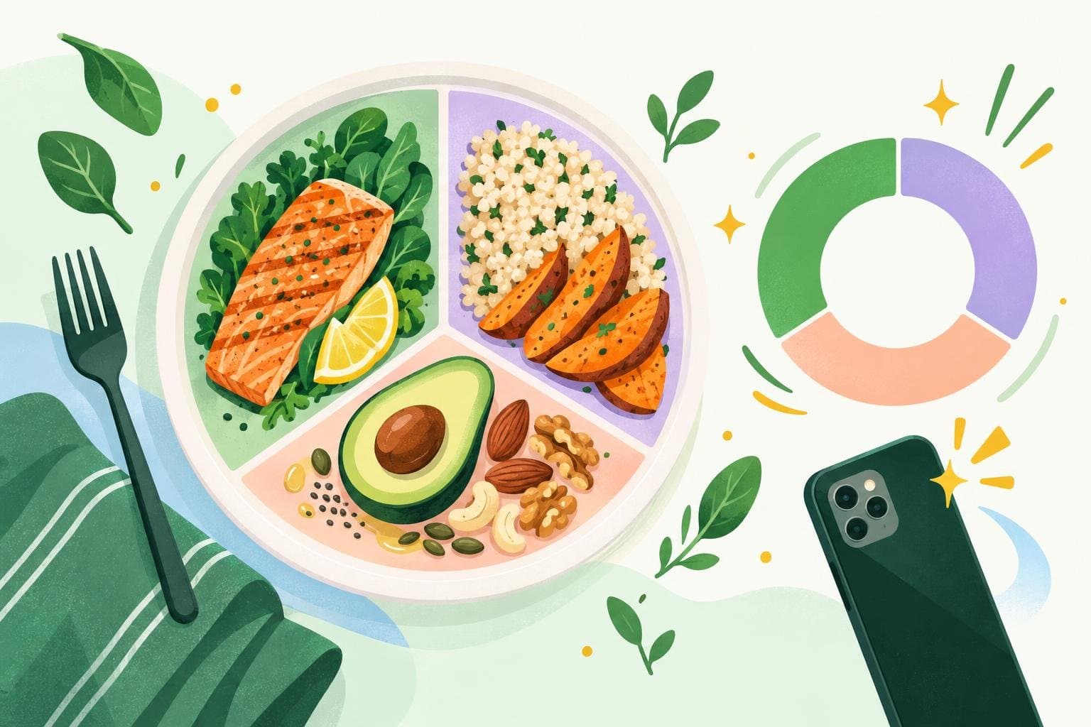 Illustration for How to start tracking macros: a beginner's guide